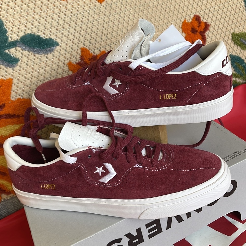 Converse 171329C
LOUIE LOPEZ PRO OX
DEEP BORDEAUX/WHITE/WHITE
WMNS sneakers - Picture 11 of 16